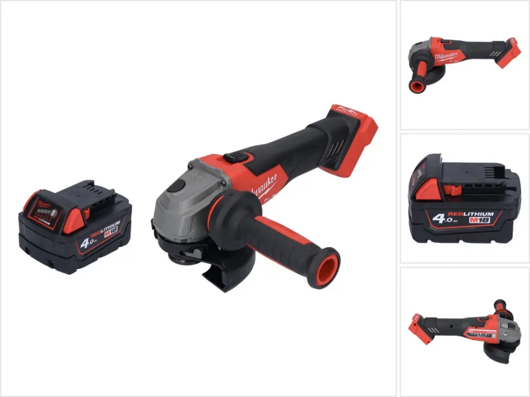 Milwaukee M18 FSAG125X-401 Haakse Slijper 125mm