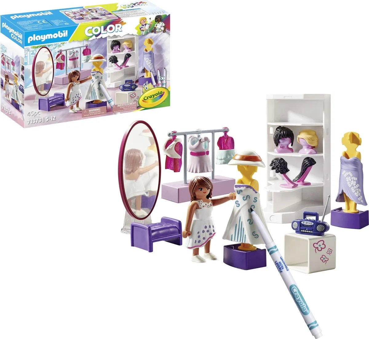 Playmobil Modeontwerpset 71373 - Multicolor - afbeelding 6 van 6