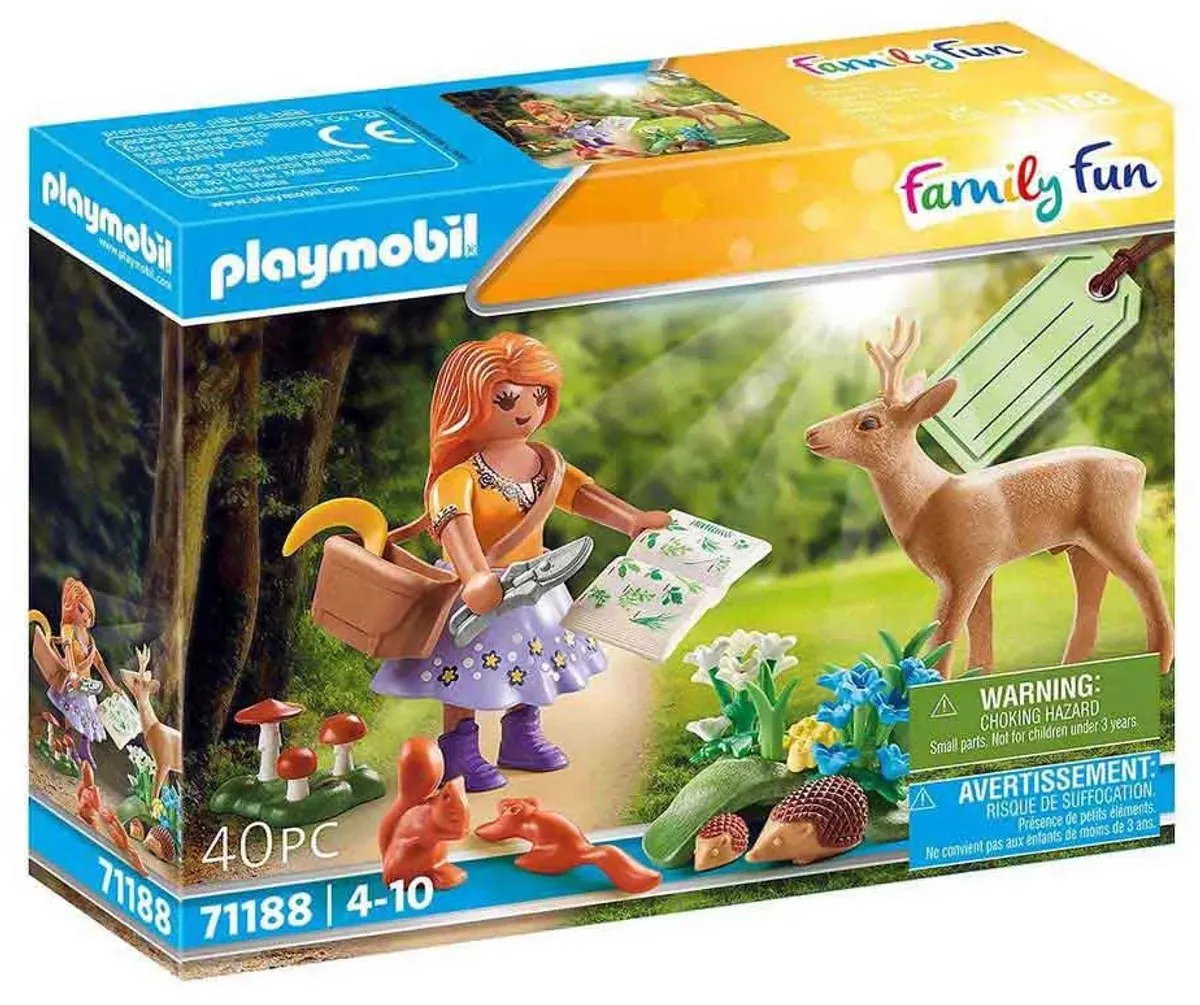 Playmobil Family Fun Kruidendokter met hert 71188 - Multicolor
