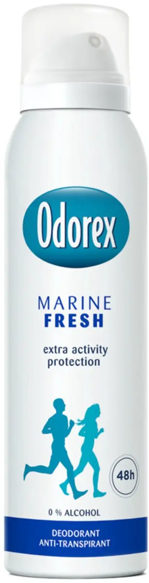 Odorex Deodorant Spray Marine Fresh 150 ml - Bulkverpakking - 10 stuks