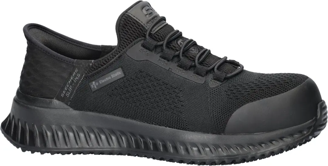 Skechers Work Hands Free Tilido Heren Sneaker - Zwart - Maat 44