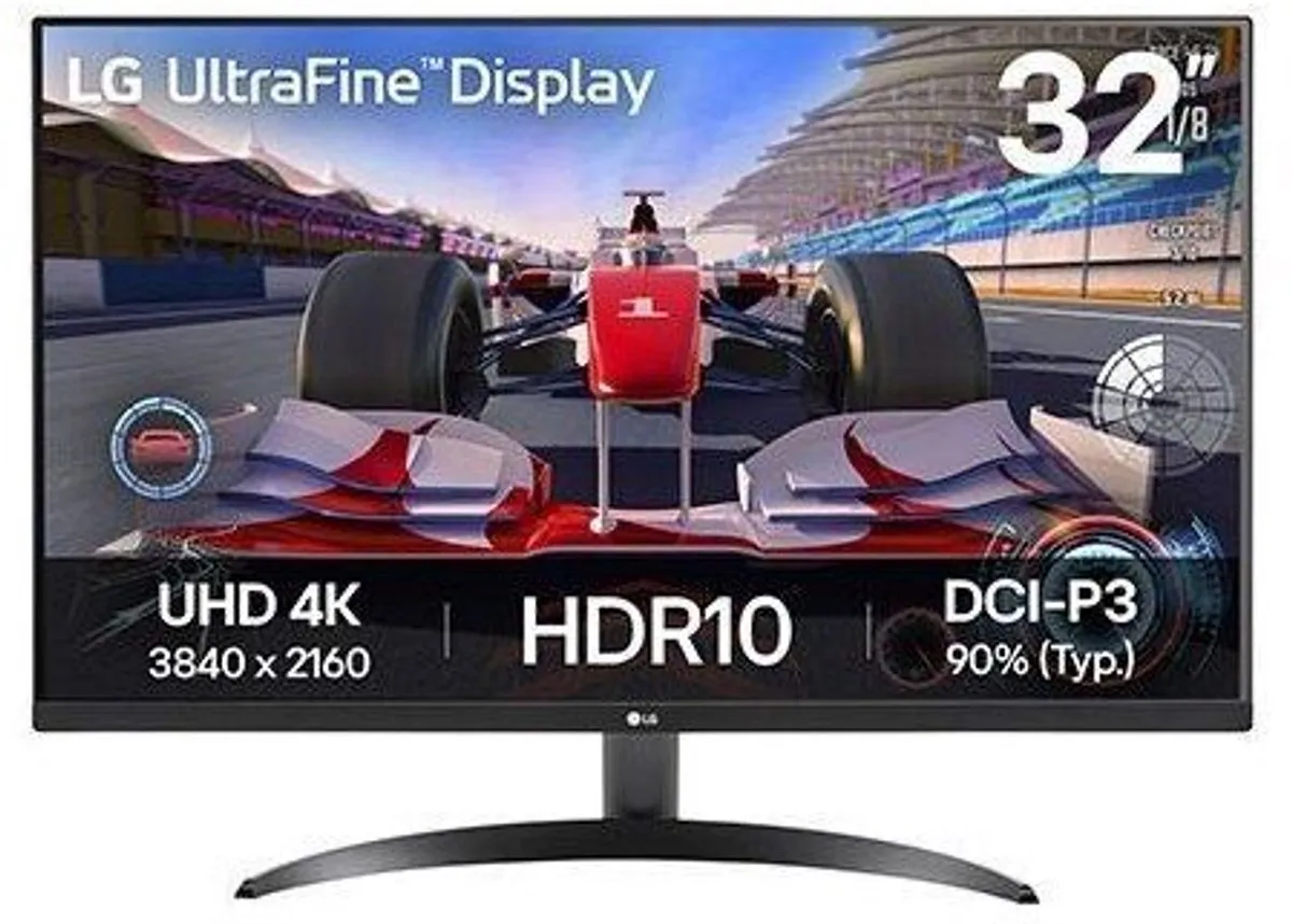 LG 32UR500K-B 32" Monitor - 4K UHD - HDR10
