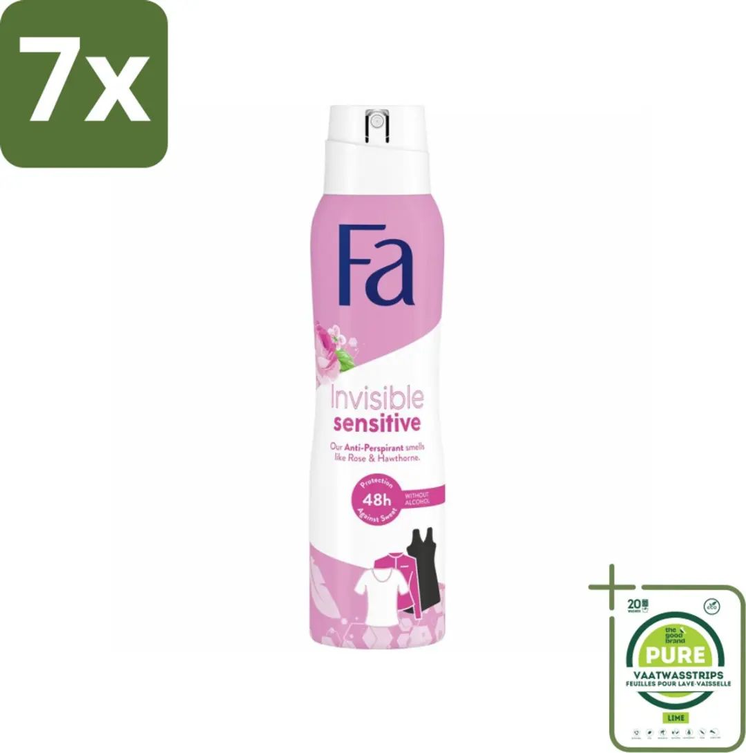 Fa Deodorant Spray Invisible Sensitive 150ml