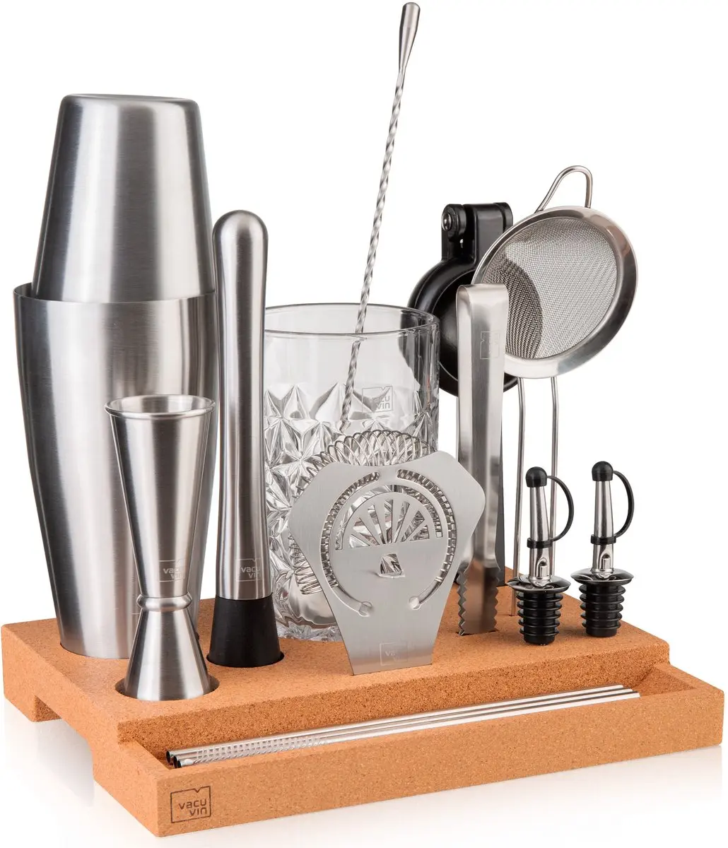 VacuVin Bar in a Box Cocktailset 16-delig