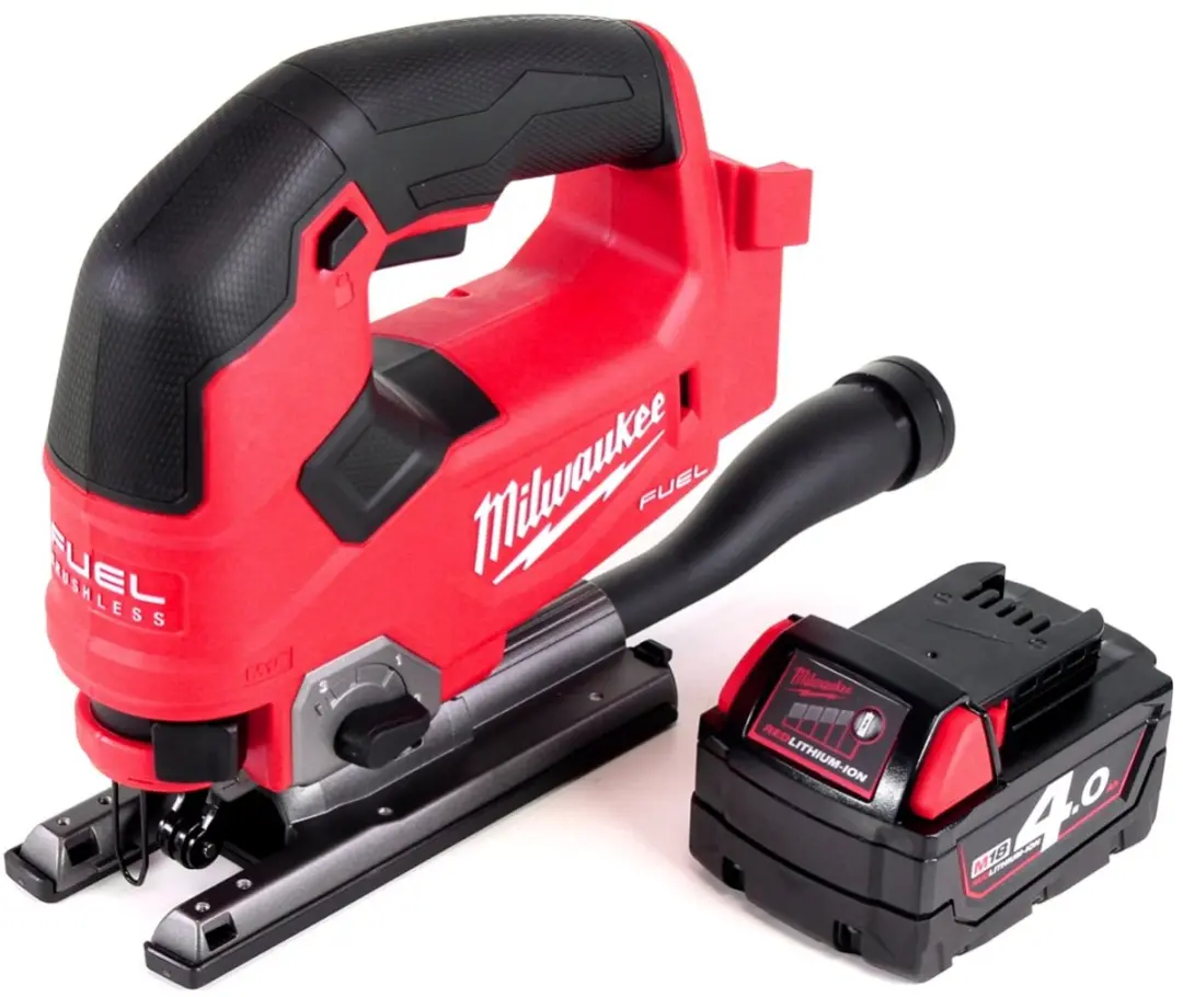 Milwaukee M18 FJS-401 Decoupeerzaag - 18V Brushless - 2x 4,0Ah