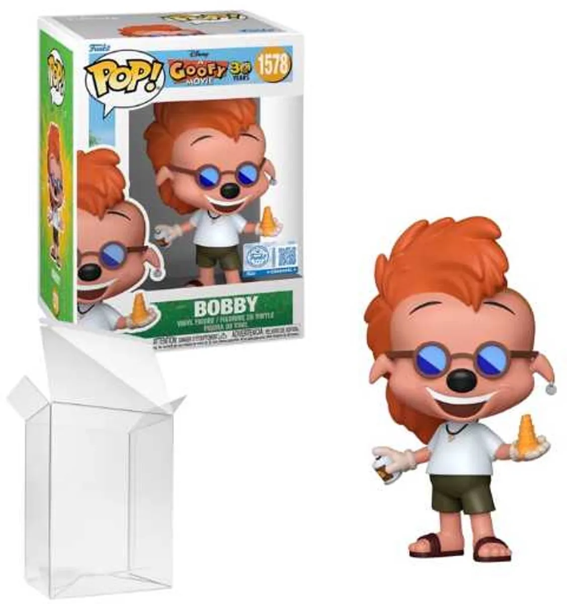 Funko Pop! Disney A Goofy Movie Bobby #1578 - 30th Anniversary - afbeelding 6 van 6