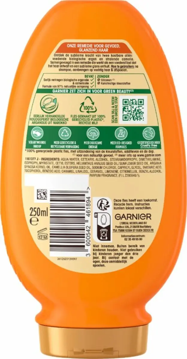 Garnier Loving Blends Conditioner Argan & Cameliaolie 1000ml - 4 Stuks