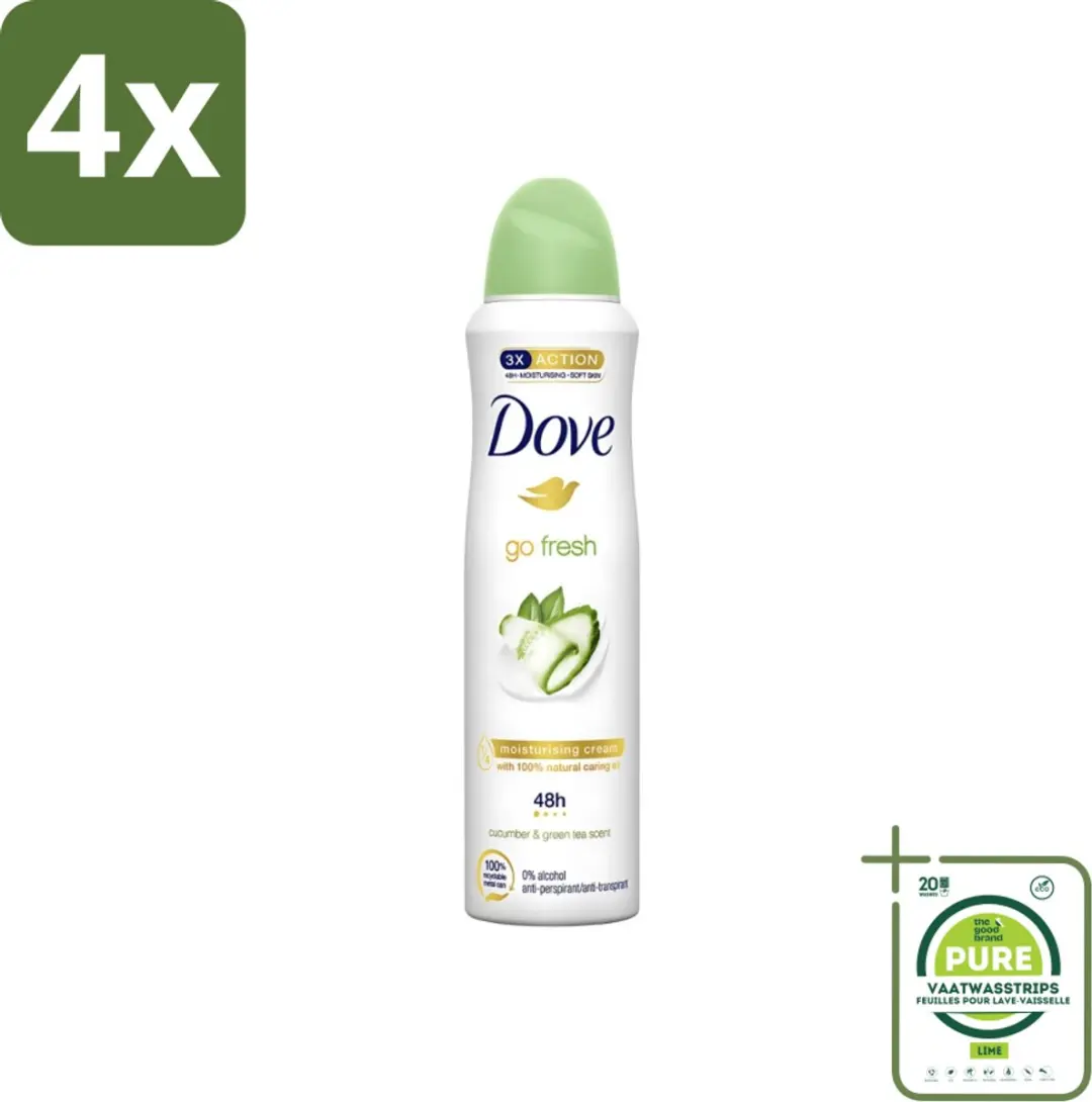 Dove Go Fresh Cucumber & Green Tea Deo Spray