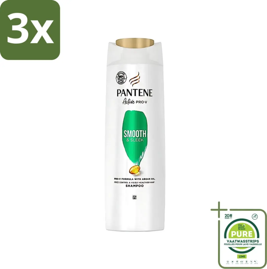 Pantene Smooth & Silky Shampoo 1200ml