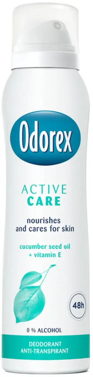 Odorex Deodorant Spray Active Care 300ml - 2 Stuks