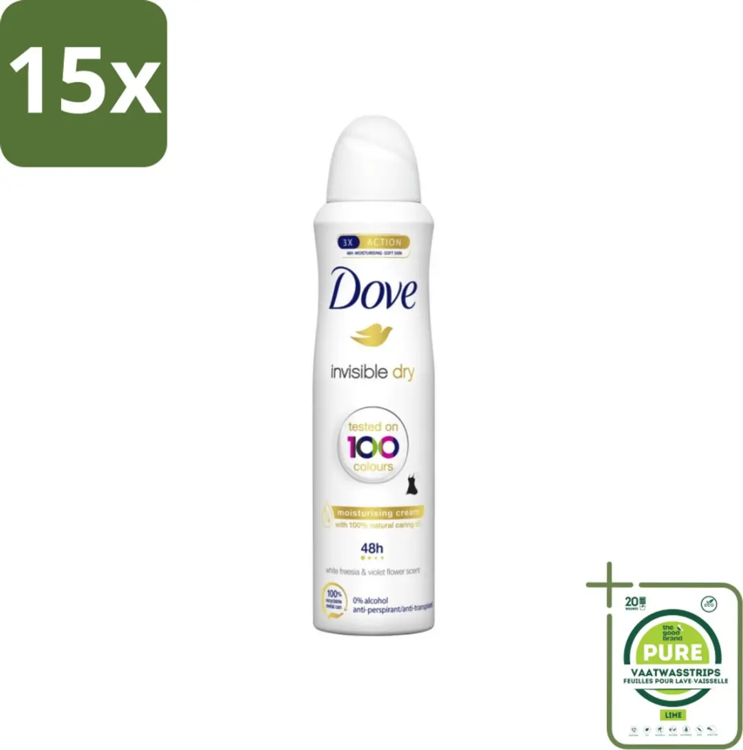 Dove Invisible Dry Deodorant Spray 250ml