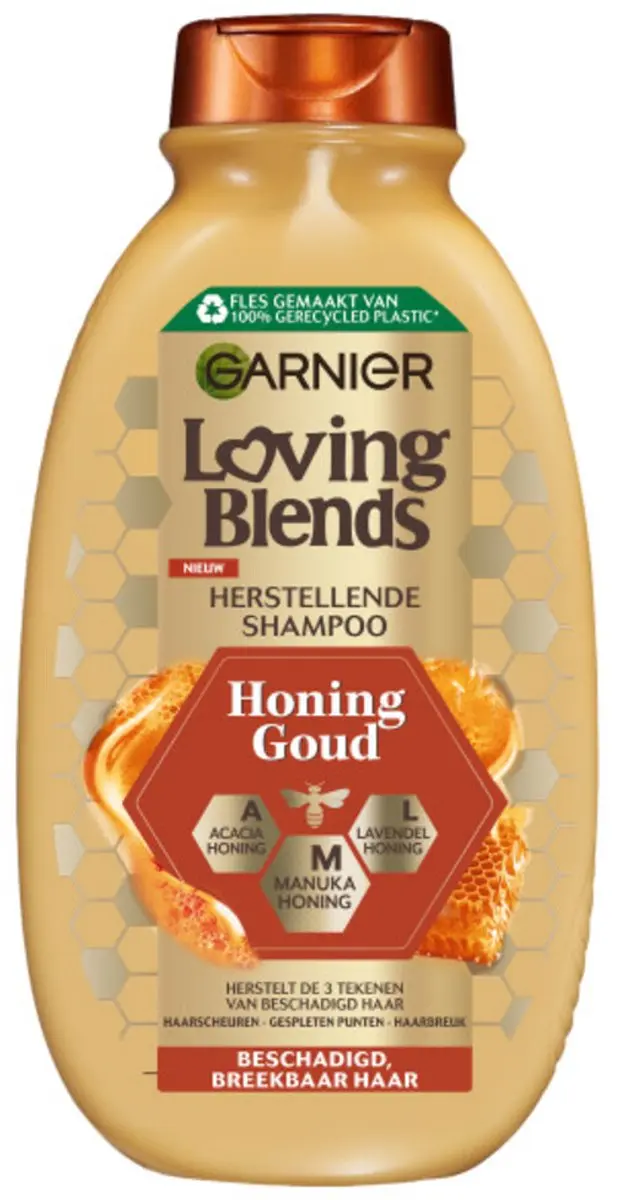 Garnier Loving Blends Honing Goud Shampoo 300ml - 10 Stuks