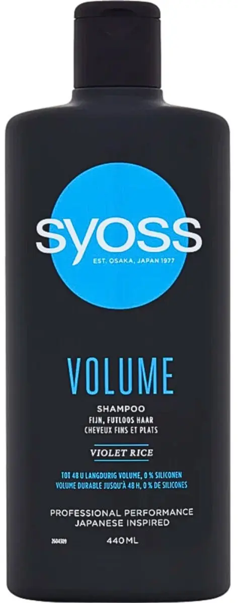SYOSS Volume Shampoo 440ml - 10 Stuks