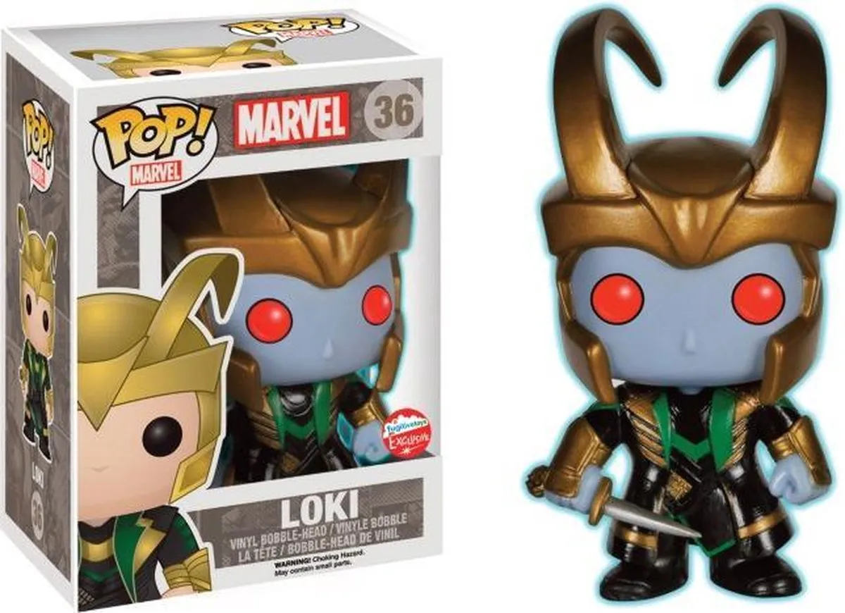 Funko Pop! Marvel Loki Glows in the Dark FUN4819