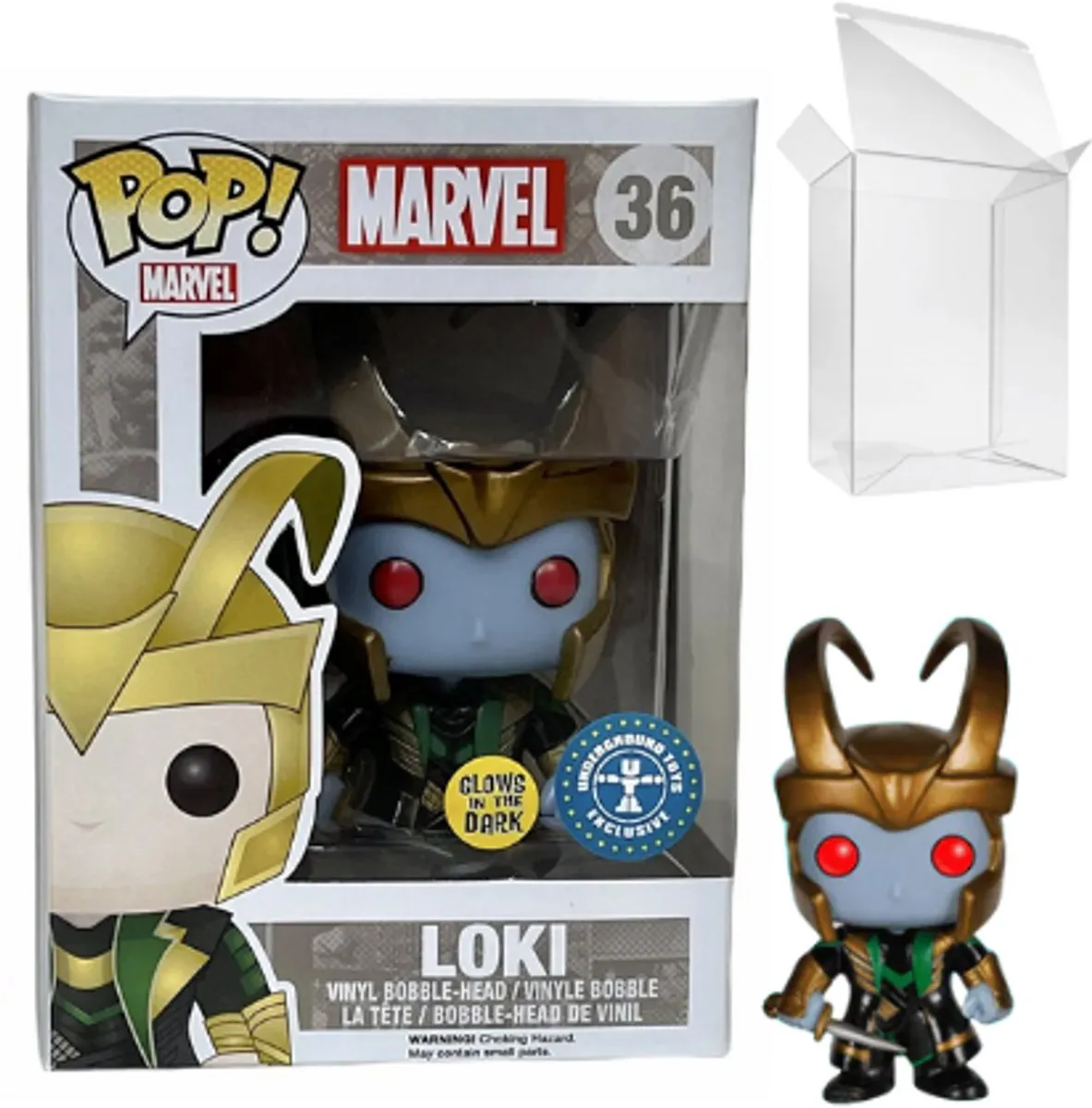 Funko Pop! Marvel Loki Glows in the Dark FUN4819 - Veelkleurig