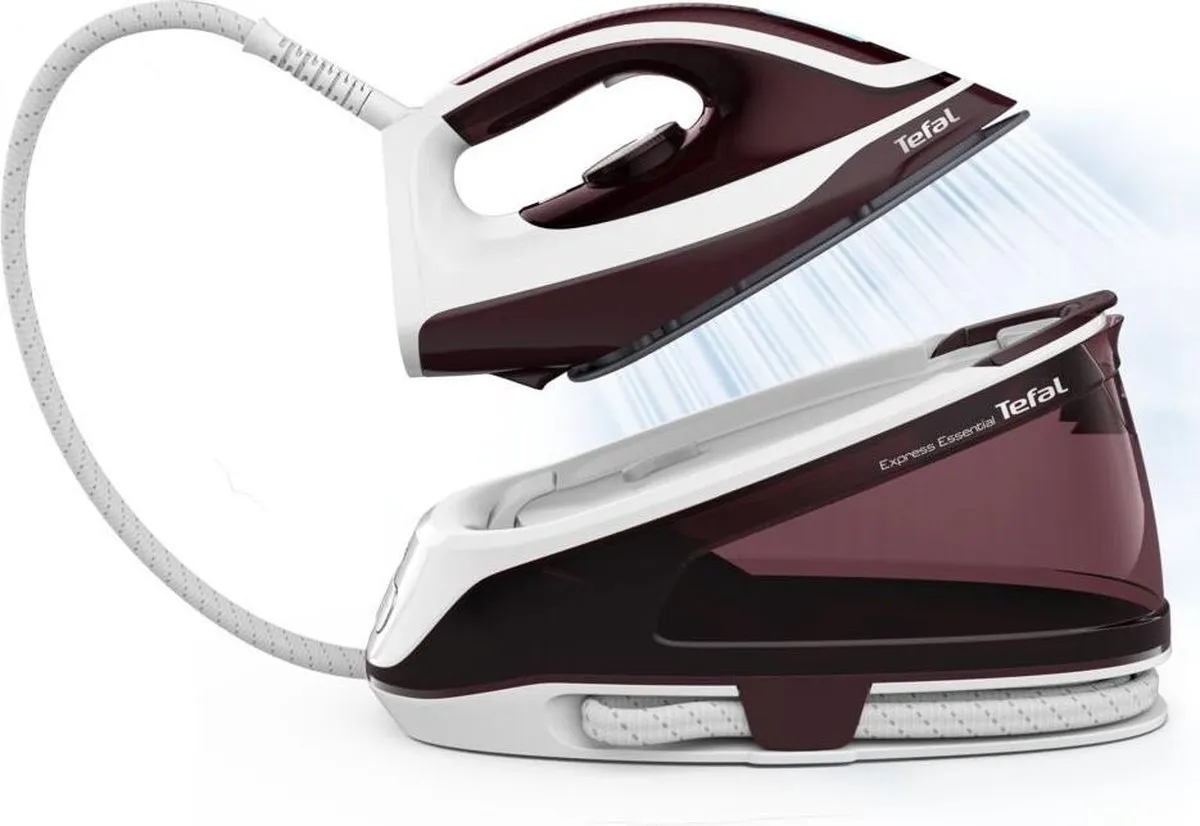 Tefal SV6120E0 Stoomgenerator - 2200W 1400ml - Bordeaux/Wit - afbeelding 6 van 6