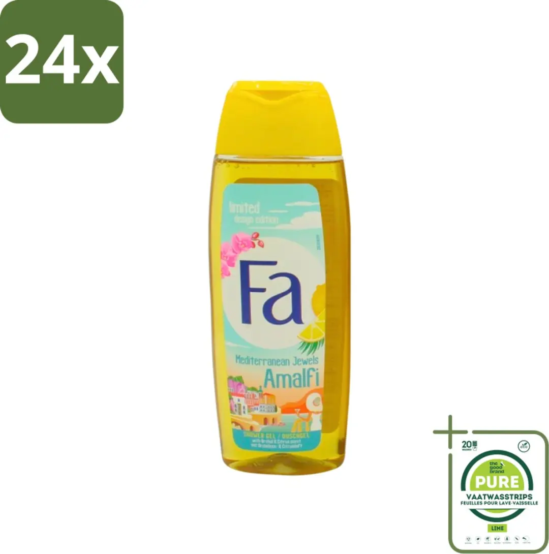 Fa Mediterranean Jewels Amalfi Douchegel Orchidee & Citrus