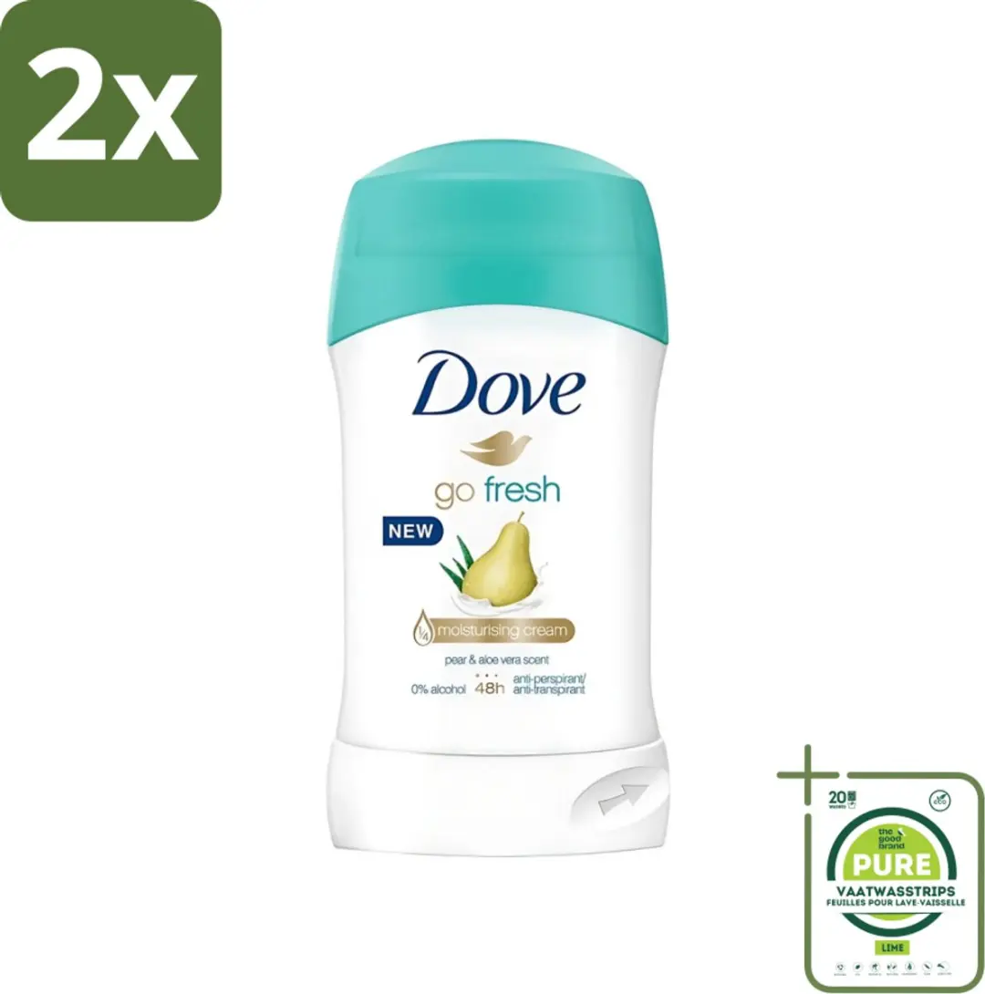 Dove Go Fresh Deodorant Stick Pear & Aloe Vera 80ml