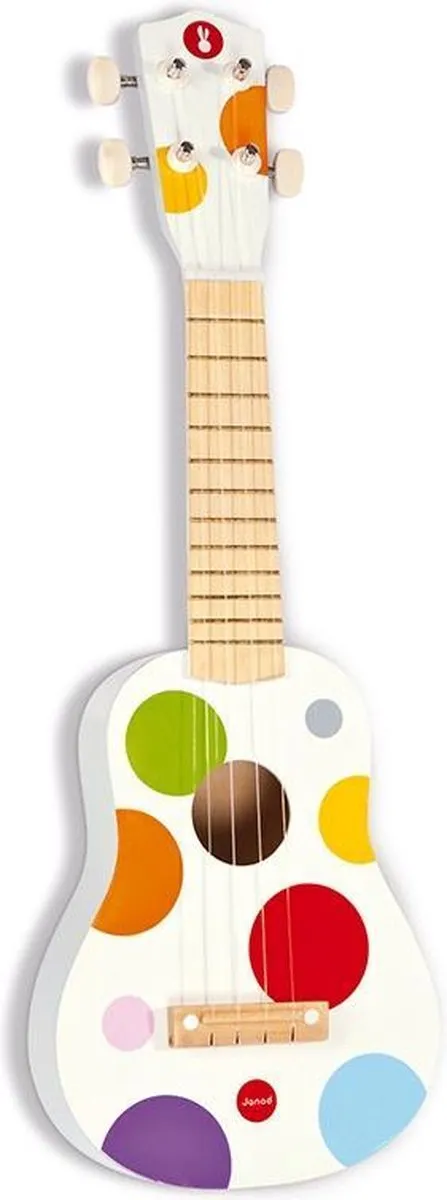 Janod Confetti Houten Ukelele