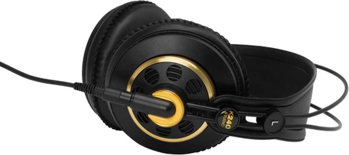 AKG K 240 Studio 2058X00130 Koptelefoon - Halfopen - Zwart - afbeelding 6 van 6