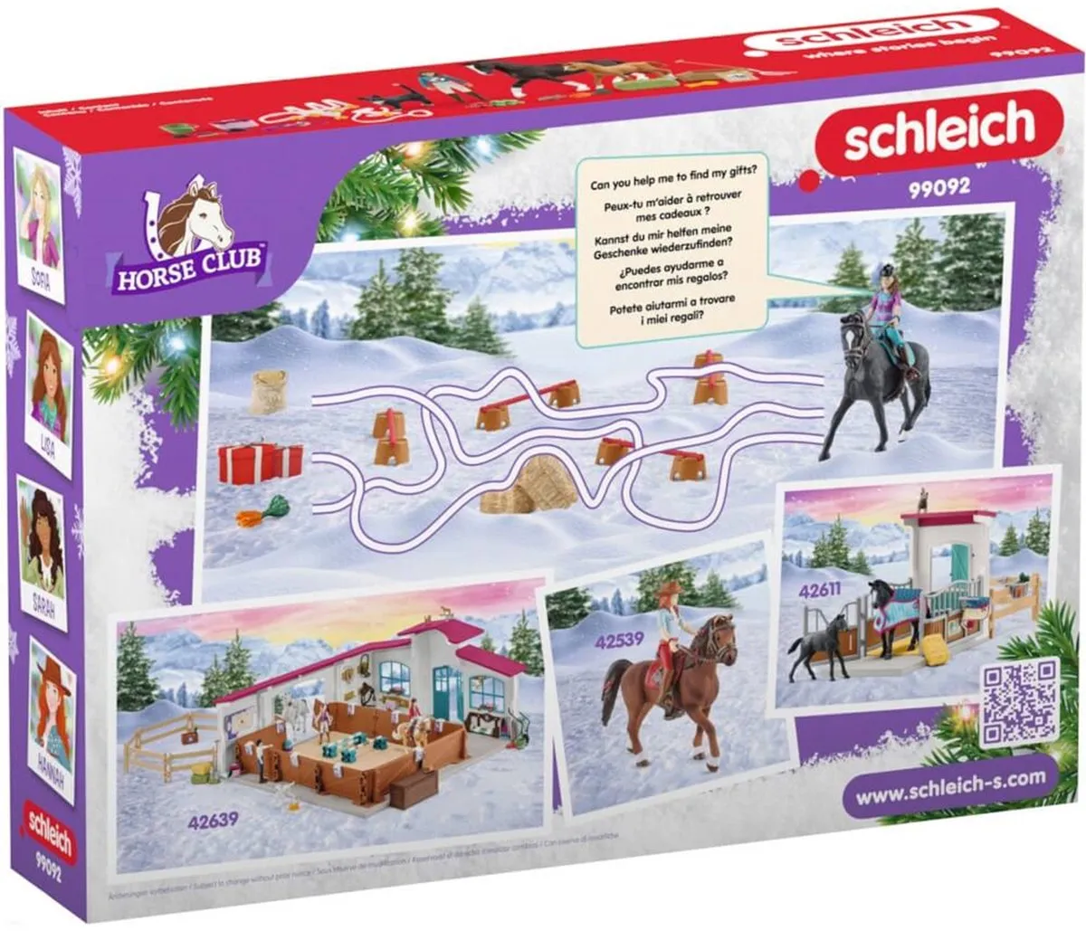 Schleich Horse Club Adventskalender 2024 - 24 Stuks - Multicolor - afbeelding 4 van 6