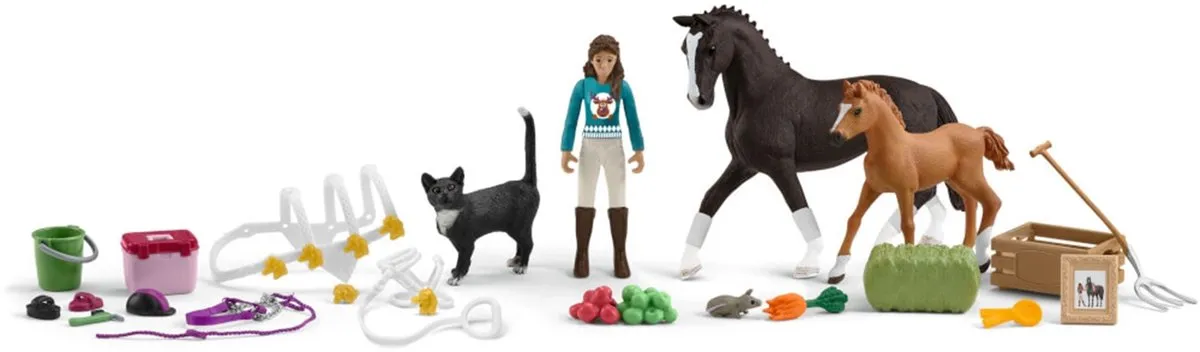 Schleich Horse Club Adventskalender 2024 - 24 Stuks - Multicolor - afbeelding 2 van 6