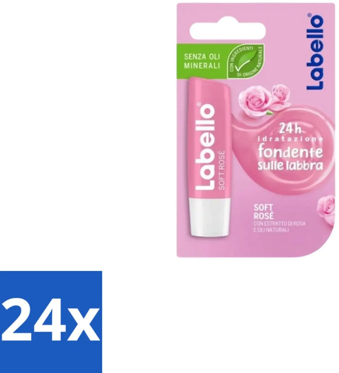 Labello Soft Rosé Lippenbalsem 120g