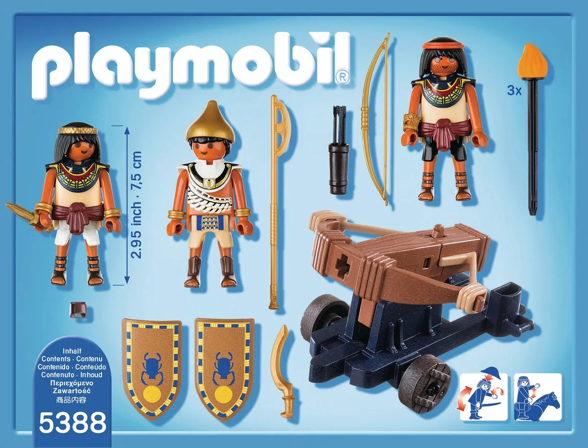 Playmobil Soldaten van de farao met ballista 5388 - afbeelding 6 van 6