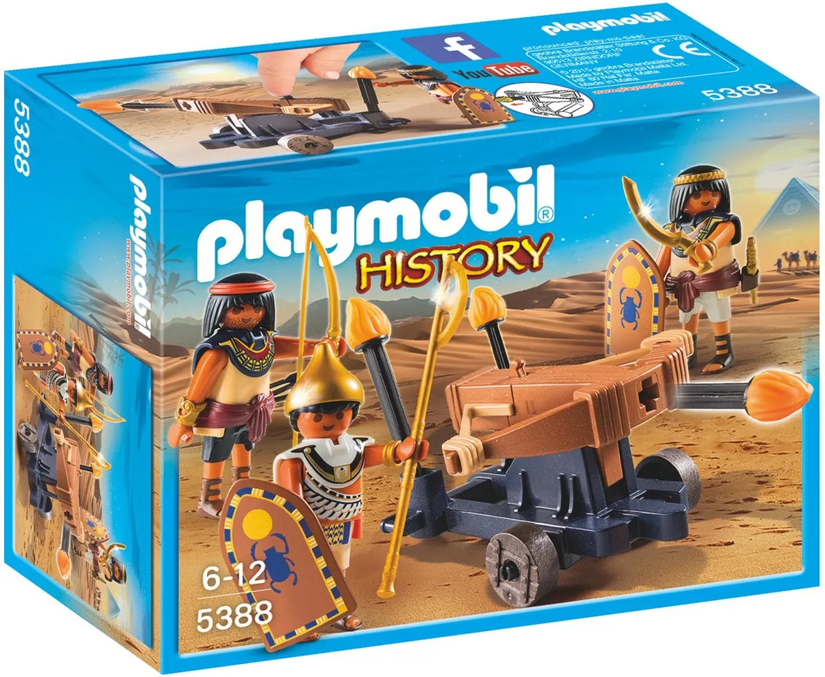 Playmobil Soldaten van de farao met ballista 5388