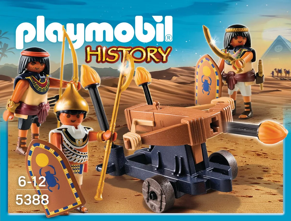 Playmobil Soldaten van de farao met ballista 5388