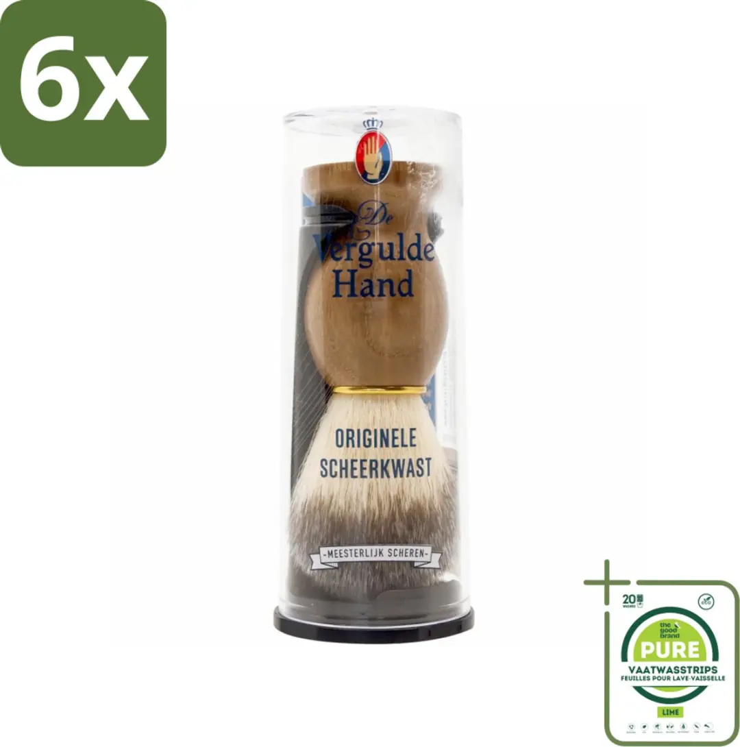 Vergulde Hand Originele Scheerkwast