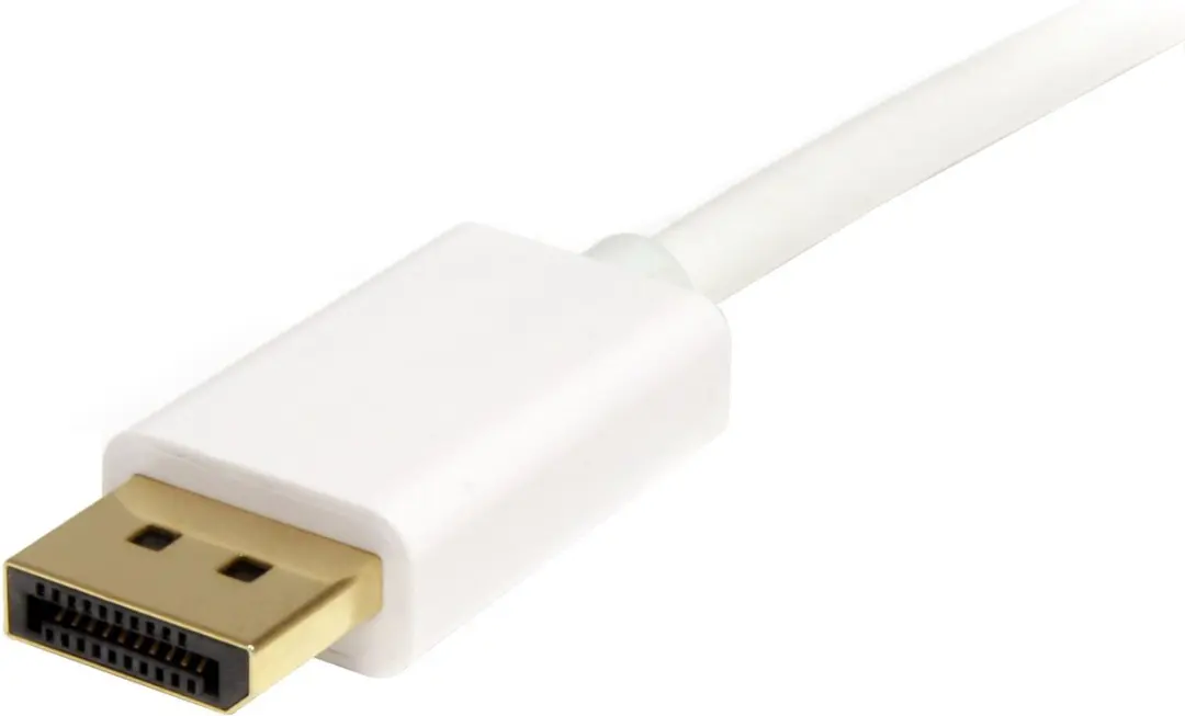 Startech Mini DisplayPort naar DisplayPort 1.2 Adapterkabel 1m - Wit - afbeelding 2 van 5