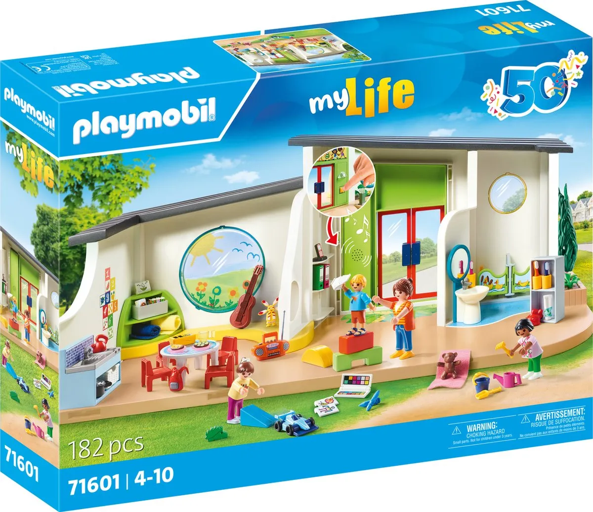 Playmobil My Life 50YR Kinderdagverblijf De Regenboog 71601