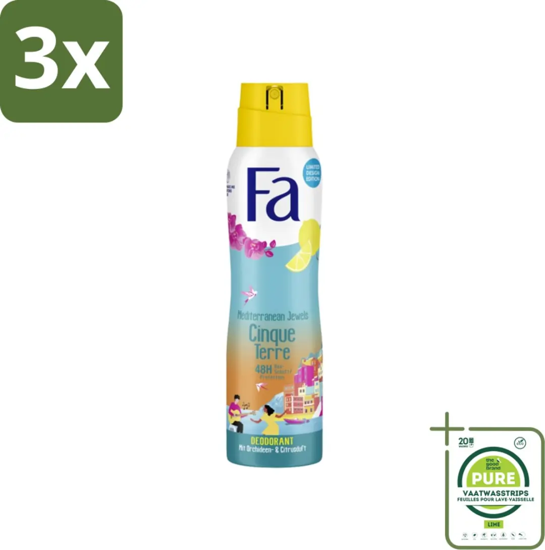 Fa Deodorant Spray Orchidee & Citrus 48u