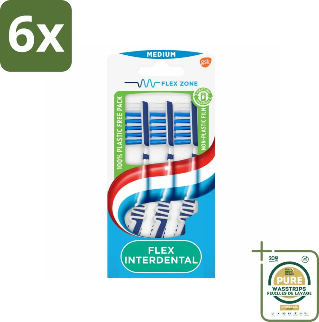 Aquafresh Flex Interdentale Tandenborstel