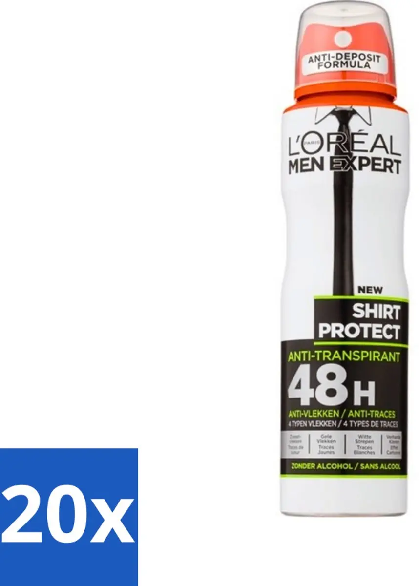 L'Oréal Men Expert Shirt Protect Deo Spray 150ml