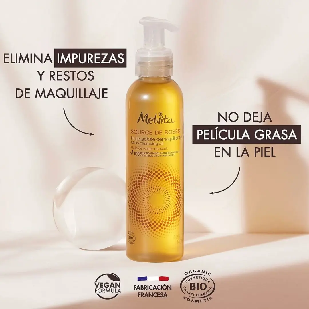 Reinigingsolie Melvita Nectar De Roses 145 ml
