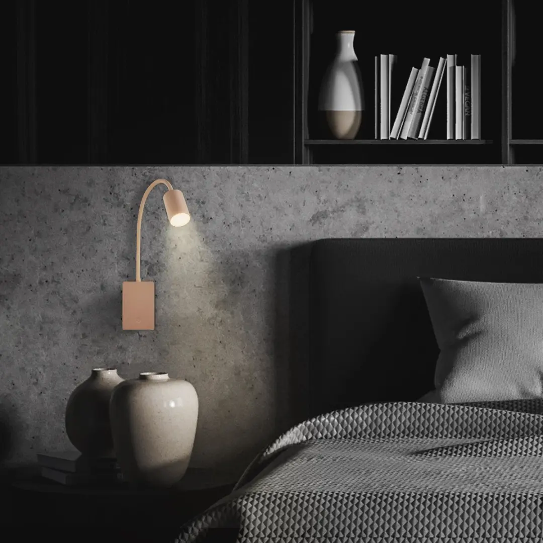 Briloner Smooth Wandlamp Oplaadbaar - 36 uur - Beige