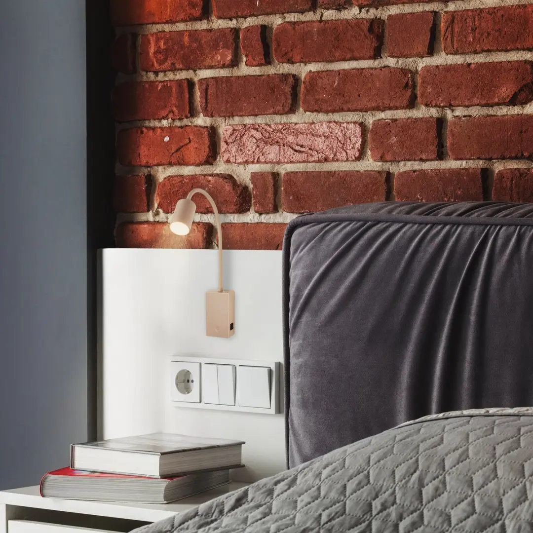 Briloner Smooth Wandlamp Oplaadbaar - 36 uur - Beige