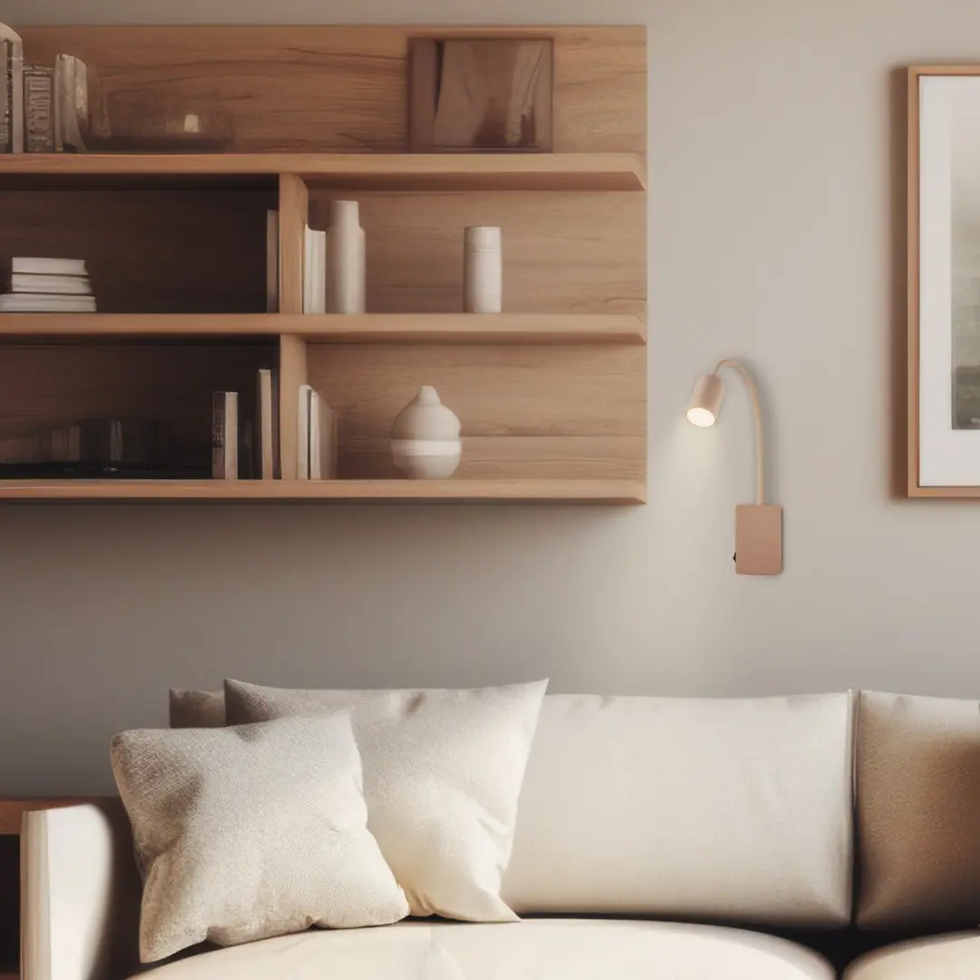 Briloner Smooth Wandlamp Oplaadbaar - 36 uur - Beige