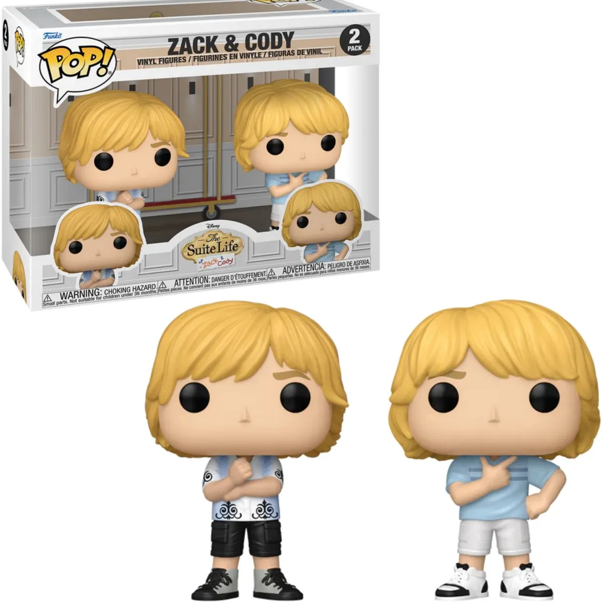 Funko Pop! The Suite Life Zack & Cody 2-pack - Multicolor
