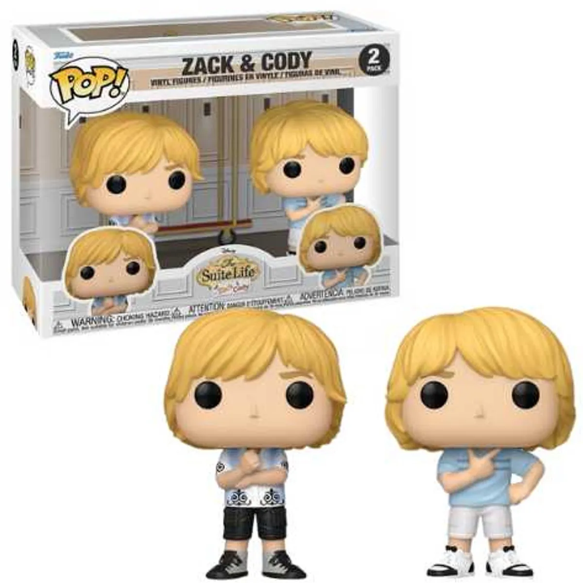 Funko Pop! The Suite Life Zack & Cody 2-pack - Multicolor