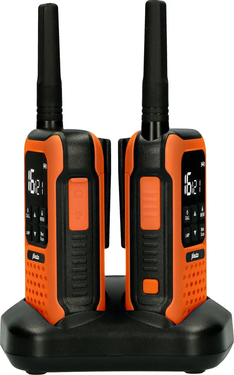 Alecto FR300OE Portofoon - Set van 2 - Oranje