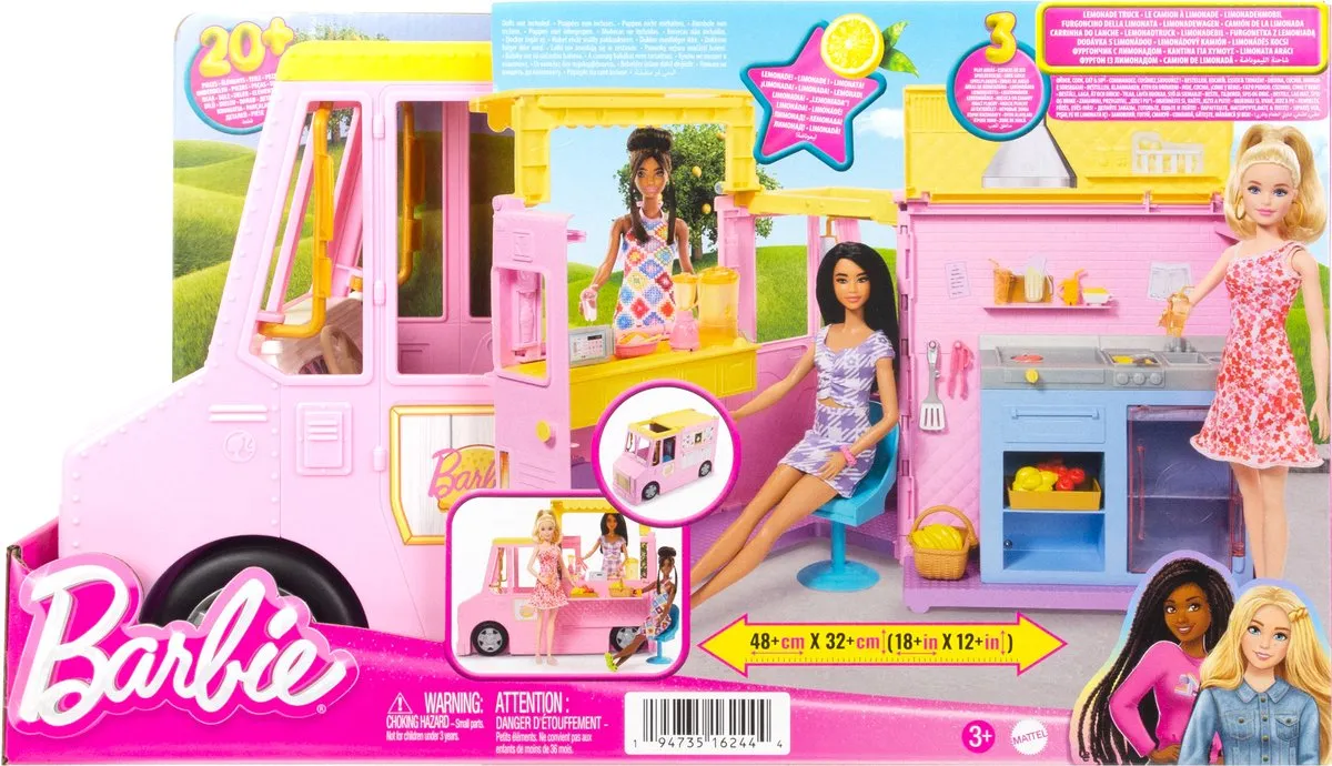 Barbie Careers Limonadewagen 4582999 - Meerkleurig