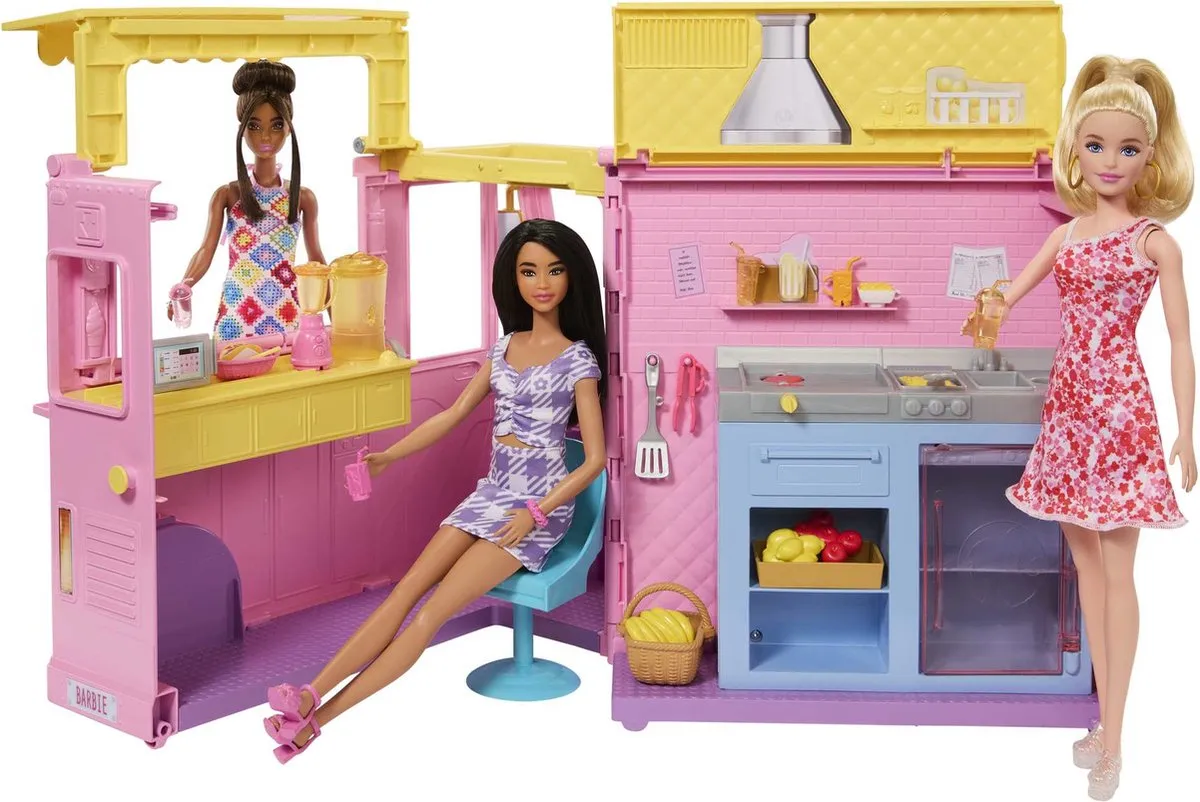 Barbie Careers Limonadewagen 4582999 - Meerkleurig