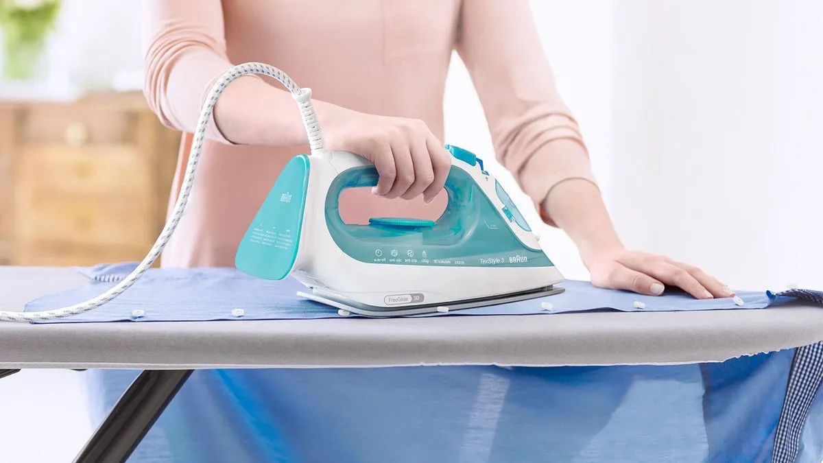Braun TexStyle 3 SI3041GR Stoomstrijkijzer - 2350W - Turkoois