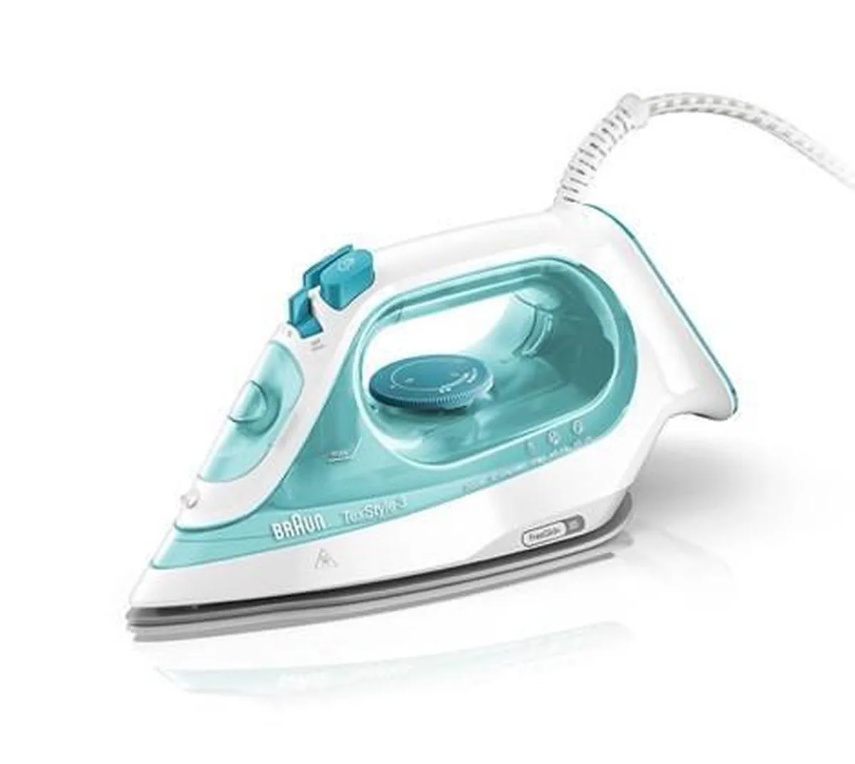 Braun TexStyle 3 SI3041GR Stoomstrijkijzer - 2350W - Turkoois