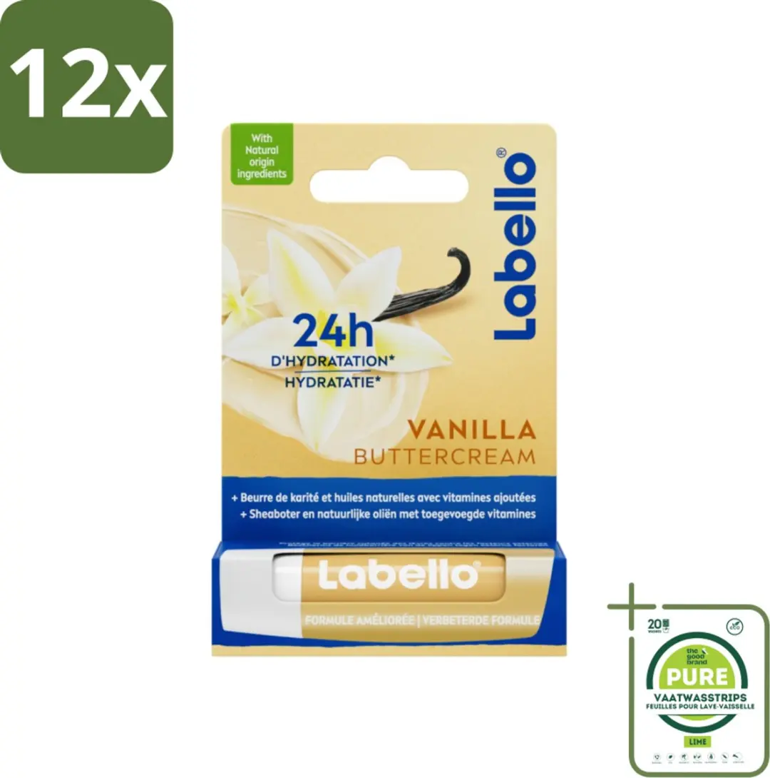 Labello Lippenbalsem Vanilla Buttercream 4.8g
