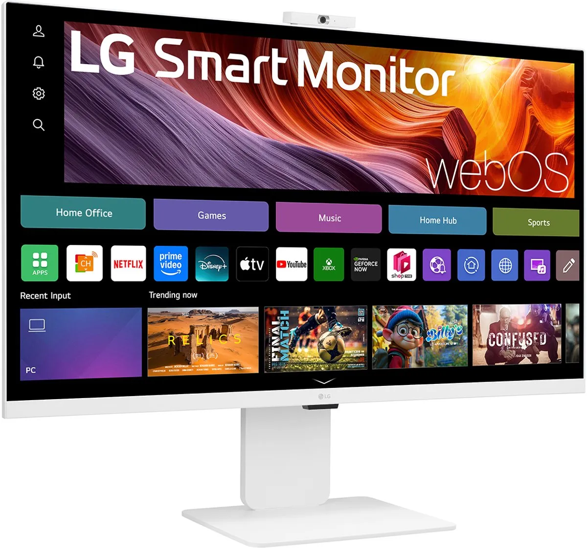 LG 32U850SA-W 4K Smart Monitor - 32 inch - USB-C 90W
