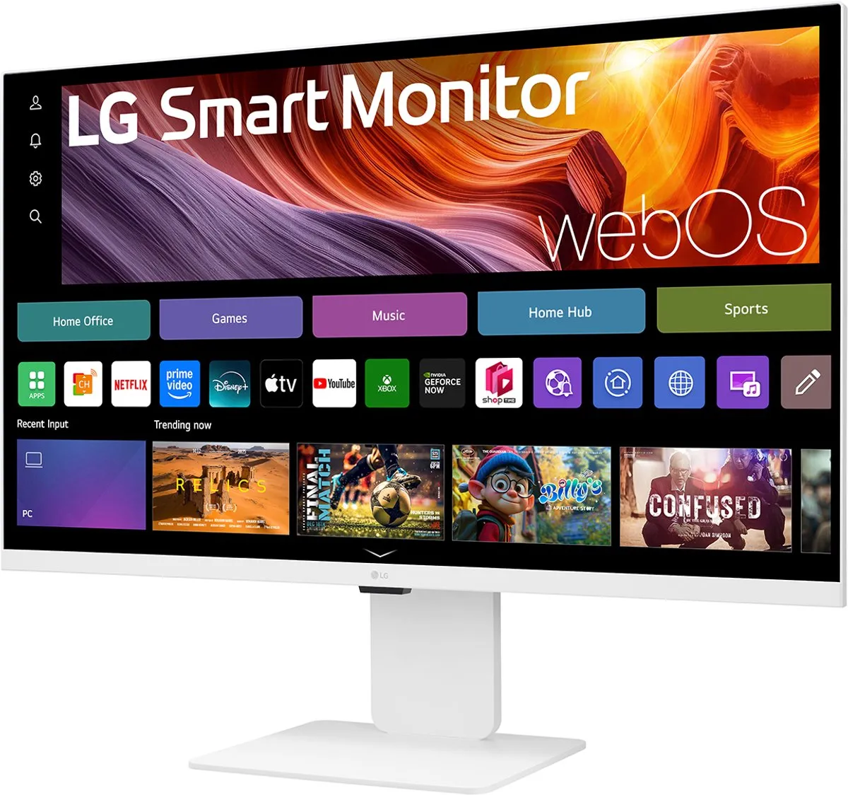 LG 32U850SA-W 4K Smart Monitor - 32 inch - USB-C 90W